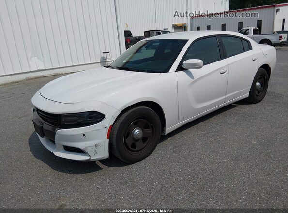 2C3CDXAG7KH635578 2019 DODGE CHARGER White Przód lewy