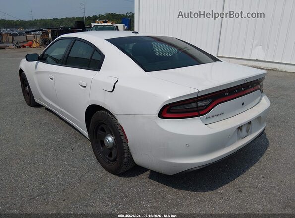 2C3CDXAG7KH635578 2019 DODGE CHARGER White Tył lewy