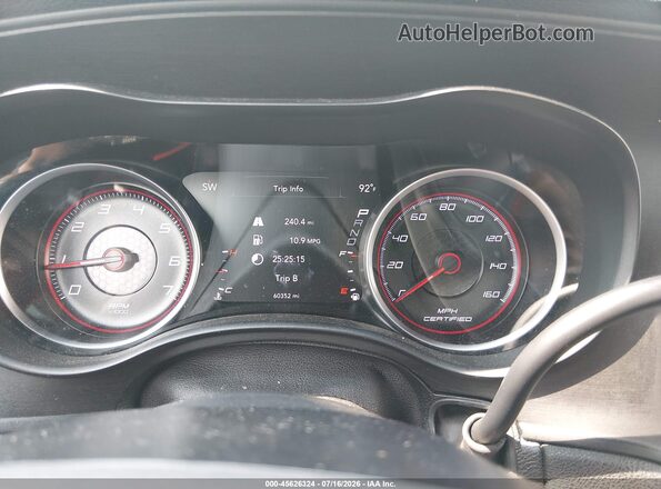 2C3CDXAG7KH635578 2019 DODGE CHARGER White Widok tylnych siedzeń