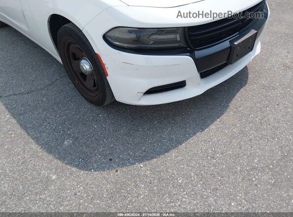 2C3CDXAG7KH635578 2019 DODGE CHARGER White Widok wnętrza z tyłu