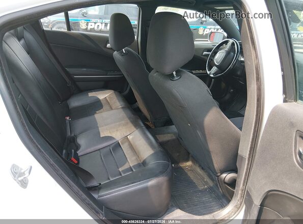 2C3CDXAG7KH635578 2019 DODGE CHARGER White Widok naklejki z numerem VIN