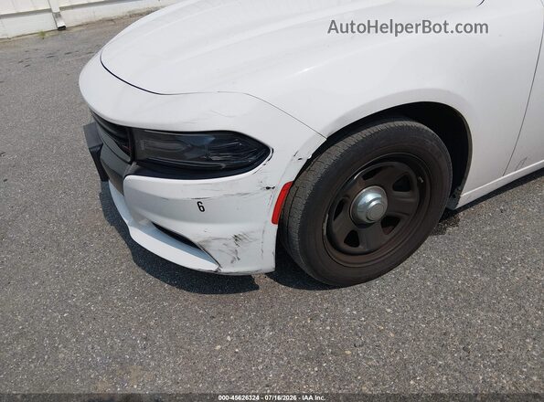 2C3CDXAG7KH635578 2019 DODGE CHARGER White Widok zestawu wskaźników