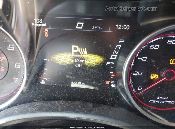 2C3CDXAT0KH576063 2019 DODGE CHARGER Black უკანა სავარძლების ხედი