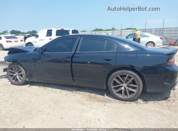 2C3CDXAT0KH576063 2019 DODGE CHARGER Black უკანა სალონის ხედი