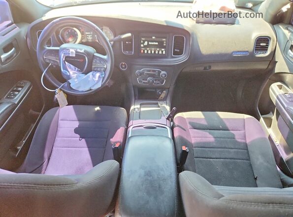 2C3CDXAT2KH579305 2019 DODGE CHARGER Blue Առջևի վահանակի տեսք