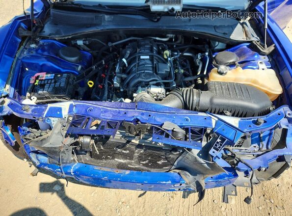 2C3CDXAT2KH579305 2019 DODGE CHARGER Blue Սալոնի հետևի տեսք