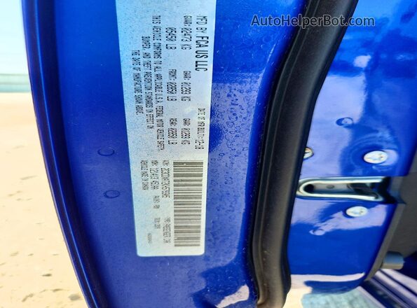 2C3CDXAT2KH579305 2019 DODGE CHARGER Blue Շարժիչի բաժամունքի տեսք