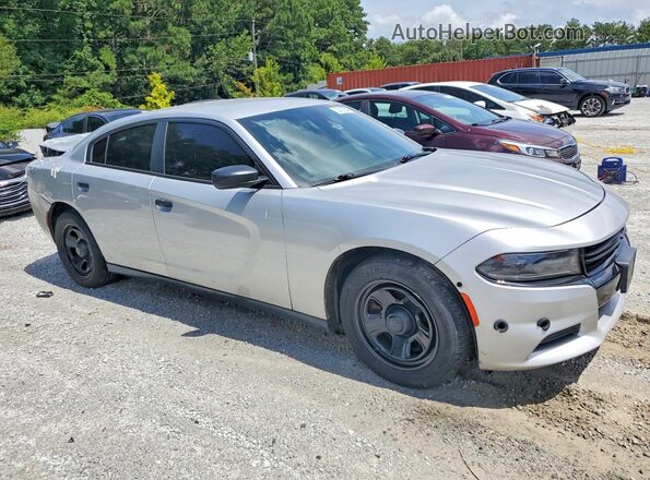 2C3CDXAT3GH247185 2016 DODGE CHARGER Silver Front right