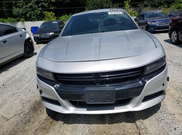 2C3CDXAT3GH247185 2016 DODGE CHARGER Silver Front view