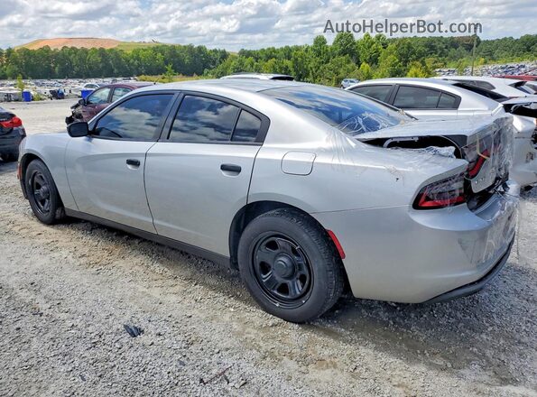 2C3CDXAT3GH247185 2016 DODGE CHARGER Silver Rear left