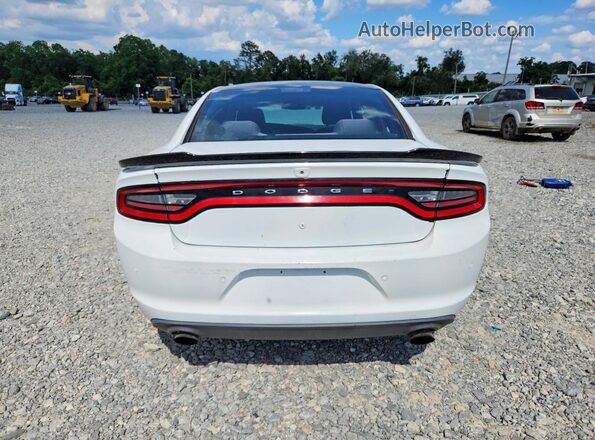 2C3CDXAT3HH547441 2017 DODGE CHARGER White Հետևի տեսք