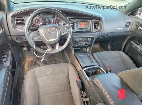 2C3CDXAT3HH547441 2017 DODGE CHARGER White Առջևի վահանակի տեսք