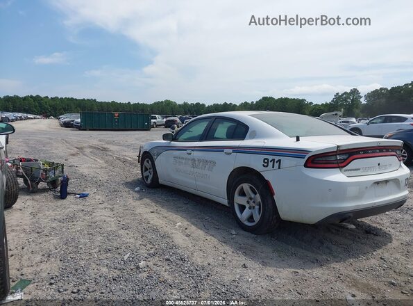 2C3CDXAT3HH590435 2017 DODGE CHARGER White Rear left