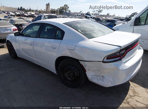 2C3CDXAT4GH206029 2016 DODGE CHARGER White Rear left