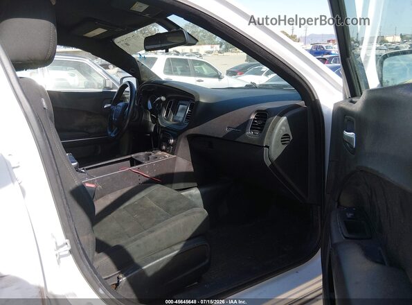 2C3CDXAT4GH206029 2016 DODGE CHARGER White Front interior view