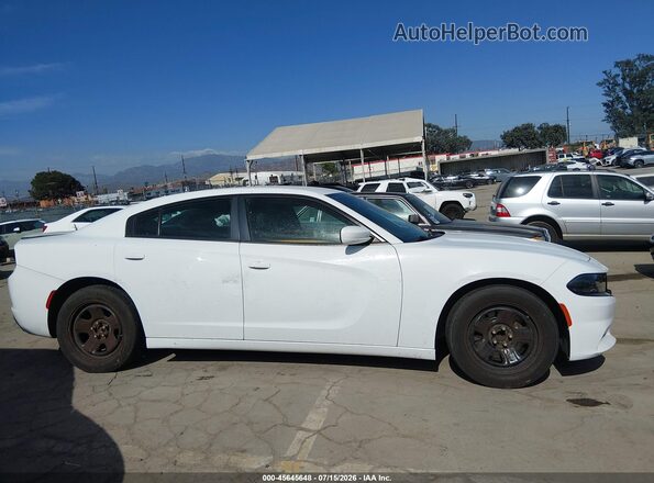2C3CDXAT4GH206029 2016 DODGE CHARGER White Rear interior view
