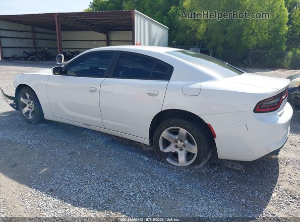 2C3CDXAT5GH144236 2016 DODGE CHARGER White Trasero izquierdo