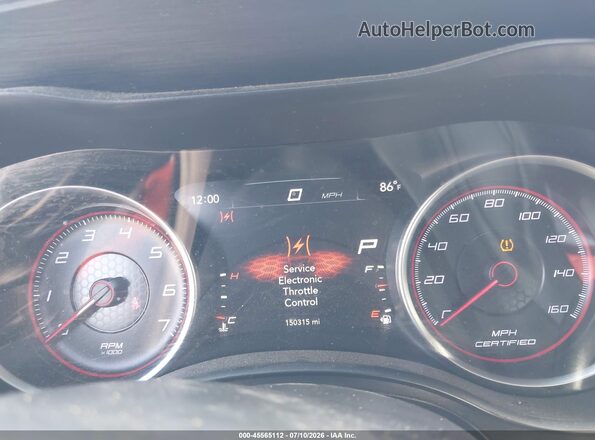 2C3CDXAT5GH144236 2016 DODGE CHARGER White Vista de los asientos traseros