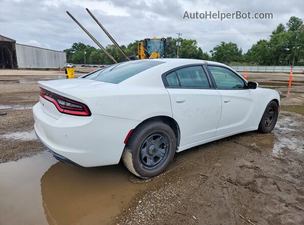 2C3CDXAT6KH592414 2019 DODGE CHARGER White Rear right