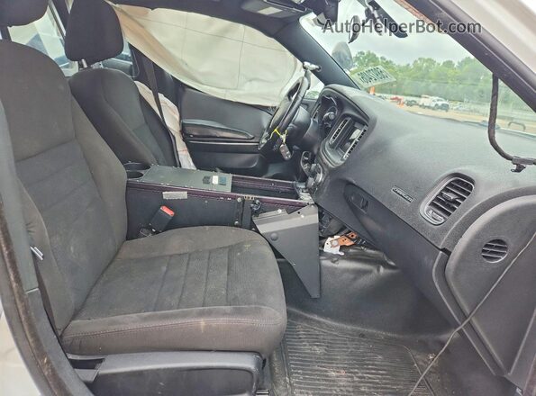 2C3CDXAT6KH592414 2019 DODGE CHARGER White Front interior view