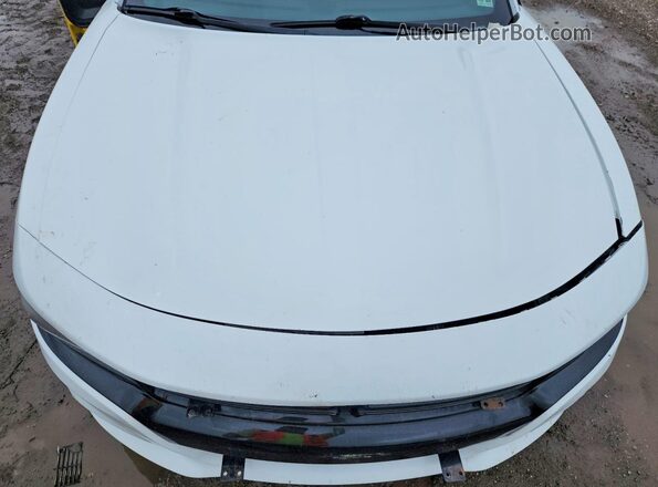 2C3CDXAT6KH592414 2019 DODGE CHARGER White Rear interior view