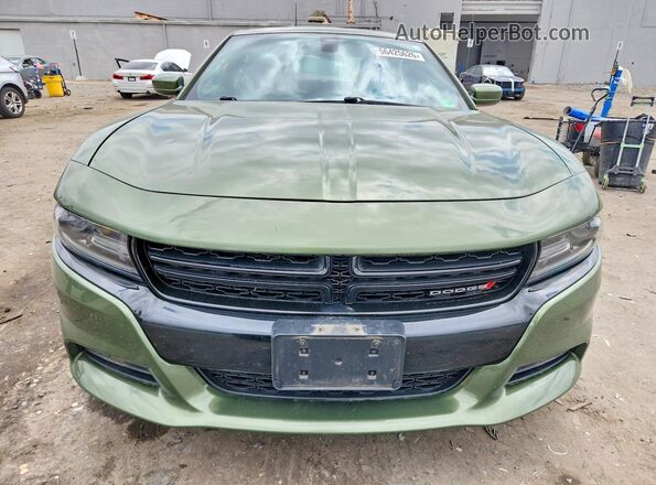 2C3CDXAT6MH550781 2021 DODGE CHARGER Green Front view