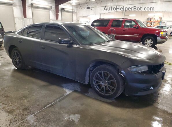 2C3CDXAT7GH188450 2016 DODGE CHARGER Black Front right