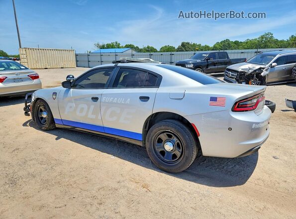 2C3CDXAT8MH663227 2021 DODGE CHARGER Silver Հետևի ձախ