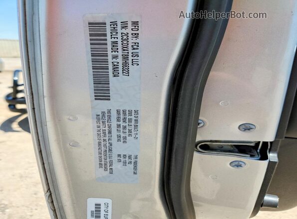 2C3CDXAT8MH663227 2021 DODGE CHARGER Silver VIN կոդի պիտակի տեսք