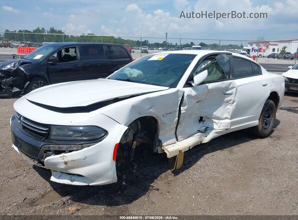 2C3CDXAT9GH155773 2016 DODGE CHARGER White Front left