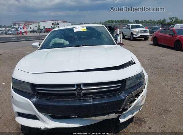 2C3CDXAT9GH155773 2016 DODGE CHARGER White Rear interior view
