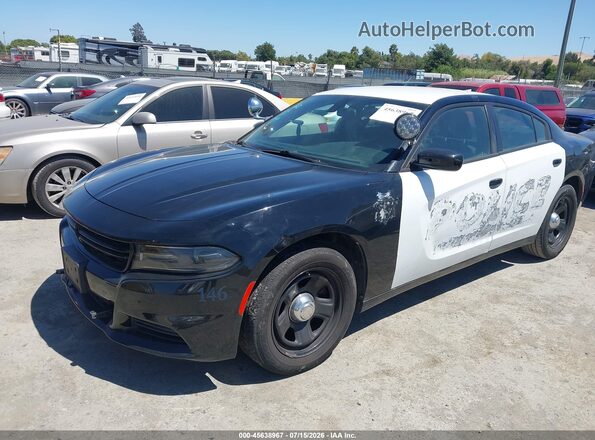 2C3CDXATXJH316235 2018 DODGE CHARGER Black Vista tres cuartos delantera izquierda