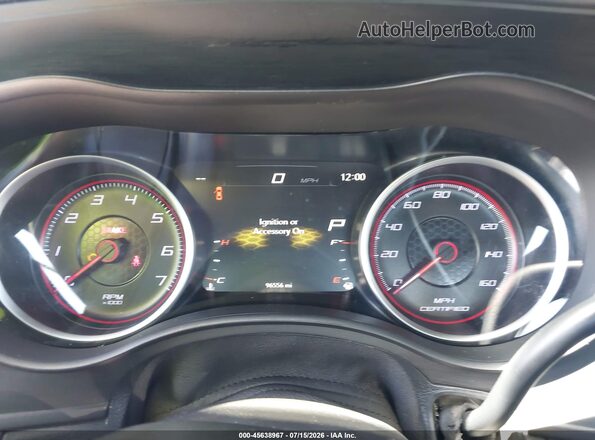 2C3CDXATXJH316235 2018 DODGE CHARGER Black Vista de los asientos traseros