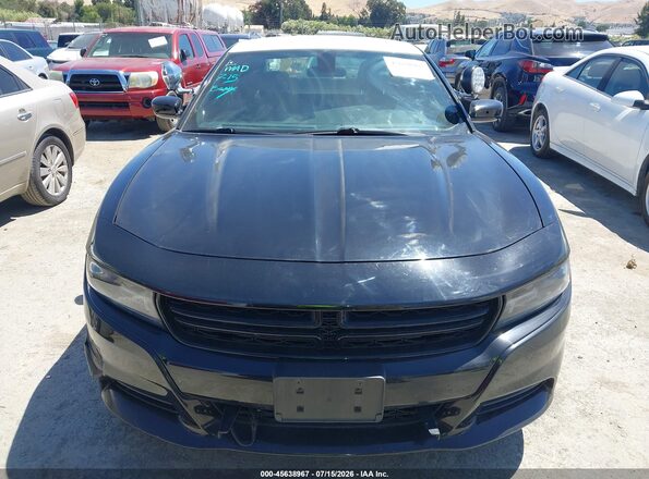 2C3CDXATXJH316235 2018 DODGE CHARGER Black Vista del salpicadero