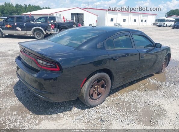 2C3CDXATXJH325663 2018 DODGE CHARGER Black Trasero derecho