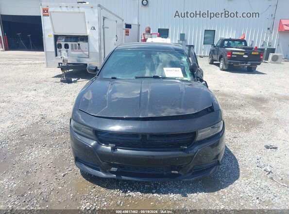 2C3CDXATXJH325663 2018 DODGE CHARGER Black Vista del cuadro de instrumentos