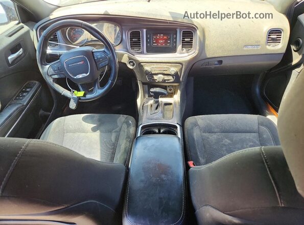 2C3CDXBG0GH186217 2016 DODGE CHARGER Серебряный Вид панели приборов