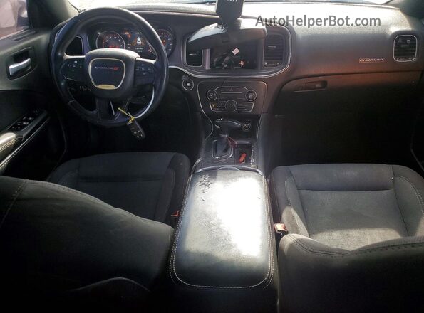2C3CDXBG0GH199016 2016 DODGE CHARGER Gray Dashboard view