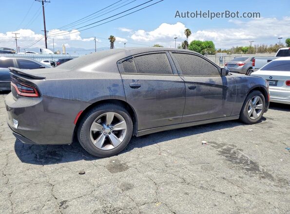 2C3CDXBG0GH199016 2016 DODGE CHARGER Gray Rear right