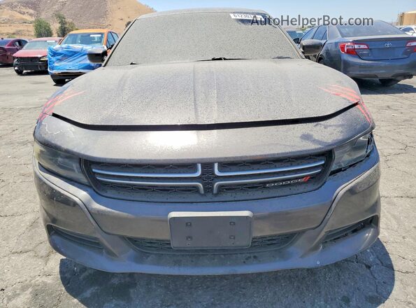 2C3CDXBG0GH199016 2016 DODGE CHARGER Gray Front view