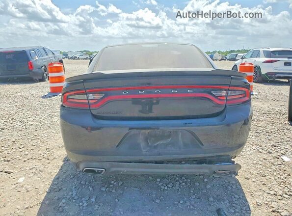 2C3CDXBG0HH623537 2017 DODGE CHARGER Black Vista trasera