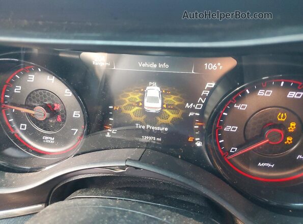 2C3CDXBG0HH623537 2017 DODGE CHARGER Black Vista del cuadro de instrumentos