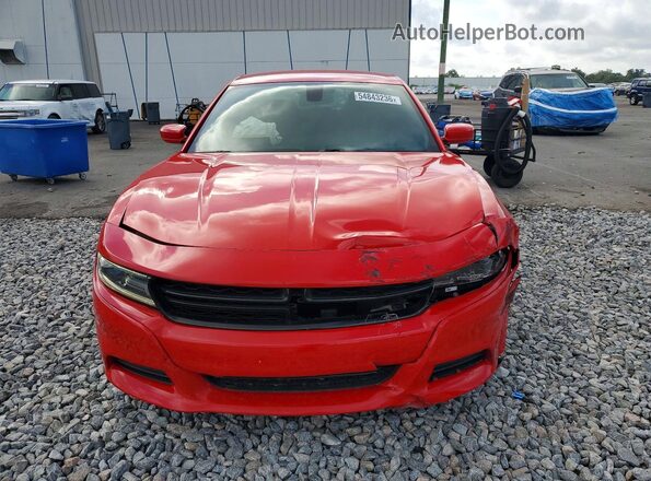 2C3CDXBG0JH232118 2018 DODGE CHARGER Red Vista frontal