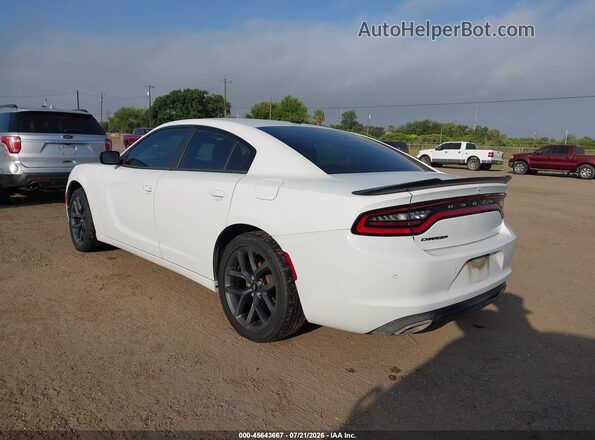 2C3CDXBG0KH670770 2019 DODGE CHARGER Белый Задняя левая четверть