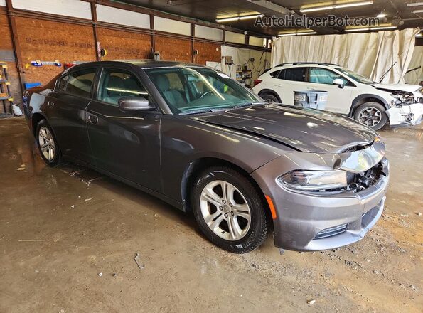 2C3CDXBG0KH711270 2019 DODGE CHARGER Gray Przód prawy