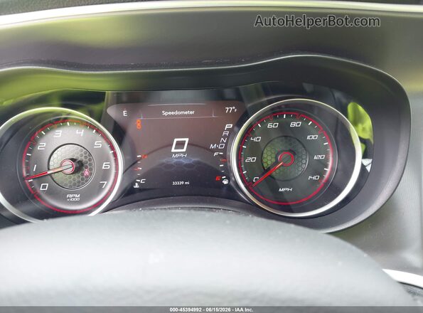 2C3CDXBG0LH190178 2020 DODGE CHARGER Gray Widok tylnych siedzeń
