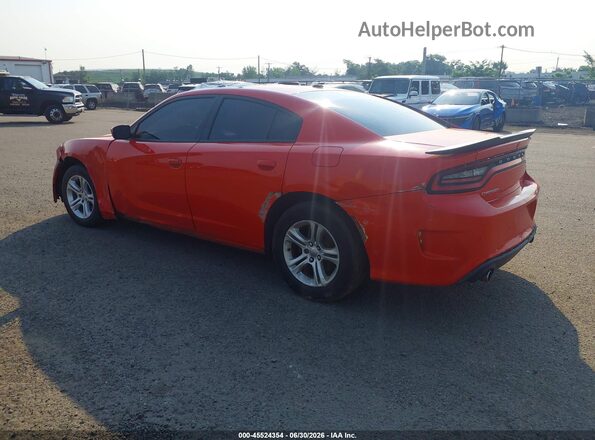 2C3CDXBG0LH204161 2020 DODGE CHARGER Красный Задняя левая четверть