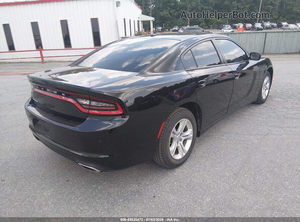 2C3CDXBG0MH616064 2021 DODGE CHARGER Black Tył prawy