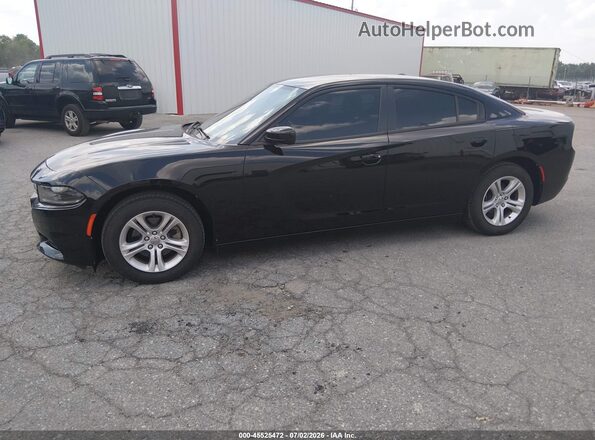 2C3CDXBG0MH616064 2021 DODGE CHARGER Black Przód lewy