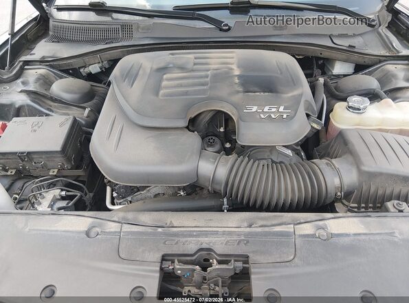 2C3CDXBG0MH616064 2021 DODGE CHARGER Black Widok z tyłu
